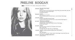 Desktop Screenshot of phelineroggan.com